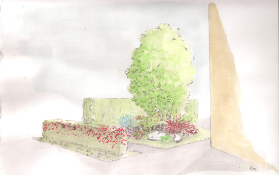 Disegno Progettazione Giardino -Modena